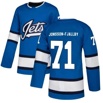 AXEL JONSSON-FJALLBY Warm Up Worn Hockey Fights Cancer Jersey