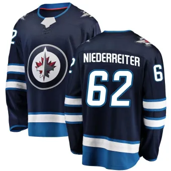 Nino Niederreiter Winnipeg Jets Adidas Primegreen Authentic NHL Hockey Jersey - Away / XXL/56